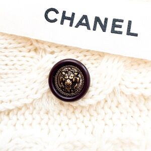 Authentic Chanel Button – Lion Medallion